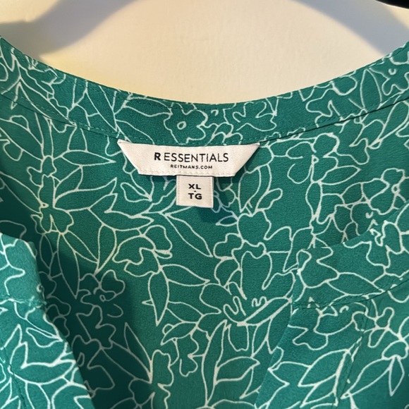 Short sleeved loose fitting blouse - Picture 3 of 4